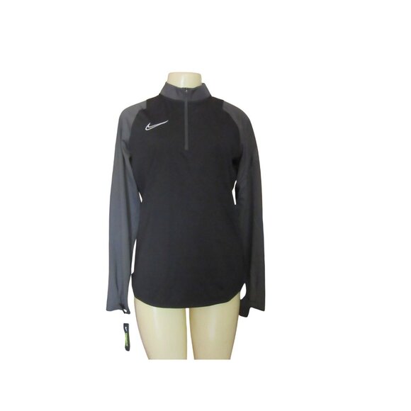 New Nike Dri Fit Woman's Gray 1/4 Zip Jacket SZ M, Salesman Sample - Picture 1 of 7